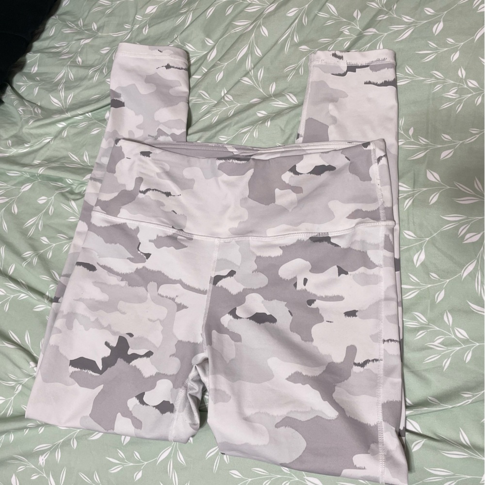 White Camo Active Legging